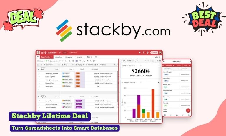 miqbalblog's tweet image. 🚀 Turn your spreadsheets into powerful databases &amp;amp; automate your workflow like a pro with Stackby!
No coding needed — just simplicity &amp;amp; power in one tool.
🔥 Grab now: miqbalblog.com/stackby-lifeti…
#Stackby #LifetimeDeal #NoCode #Automation #Productivity #SaaS #AppSumo
