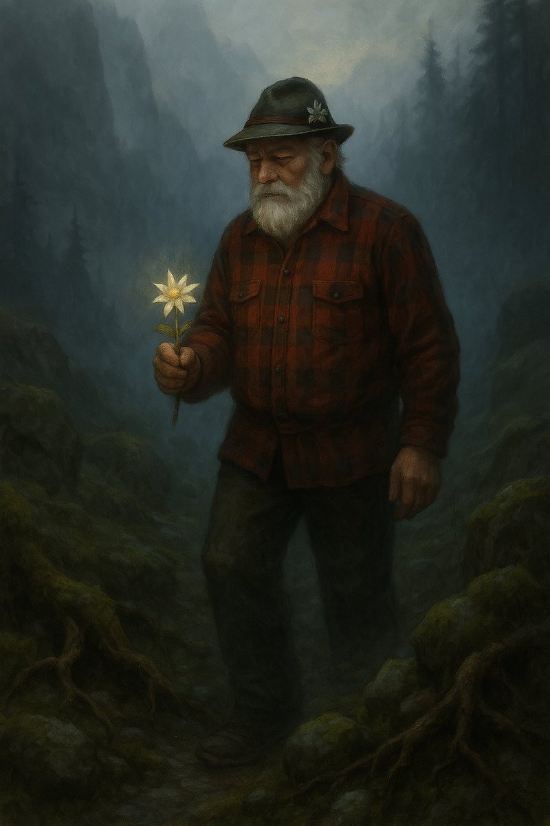 keyforgeART's tweet photo. Before the chain was forged, there were roots. He doesn’t wield code or flame.
He tends to forgotten metadata — and carries a flower that blooms in untouched blocks.🌼 Episode 2 is live:
Blümelein, the Chainkeeper
from the crypto-fiction series:
Fragments of the Forgotten Protocol

📖 Read now: https://t.co/LZuKcWHOKa

#CryptoLore #NFTStorytelling #FragmentsOfTheForgottenProtocol #BitcoinMythos #CMM #EdelweissOnChain
