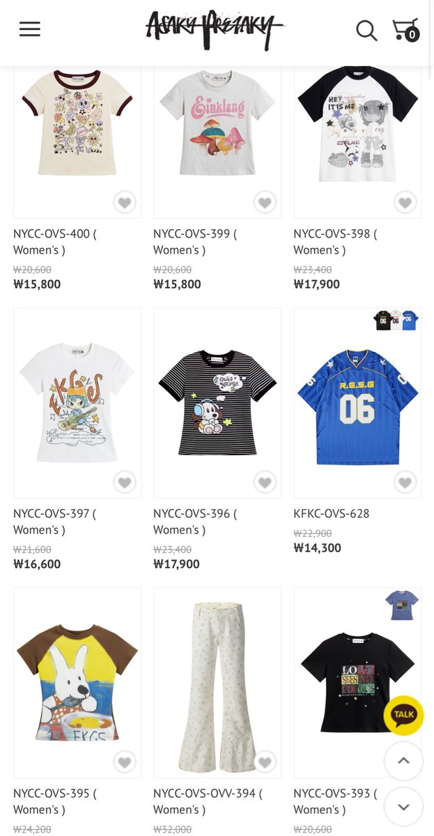 한주의 마무리도 아사키 프레자키
오늘의 신상품
품절 시 재생산 되지 않으니,
빠르게 만나보세요.

m.asaky-prezaky.com/product/list_t…