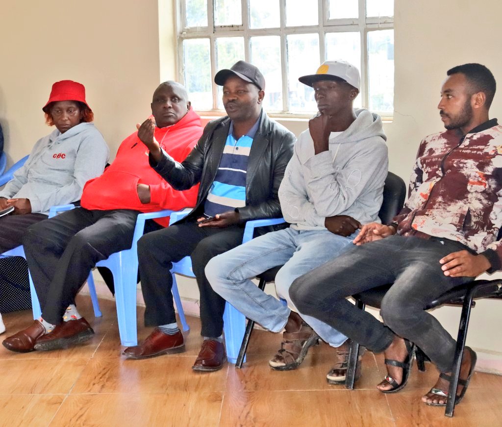 ACDCenterKE's tweet photo. Earlier on in Murungaru, Kinangop, we held a powerful #CommunityDialogue with community leaders on #TripleThreat, #CSE &amp; #GenderRights. Through value clarification &amp; role-play, gatekeepers committed to tackling harmful myths &amp; supporting youth SRHR access. @TICAH  #ACDCInAction https://t.co/neYgp59GsJ