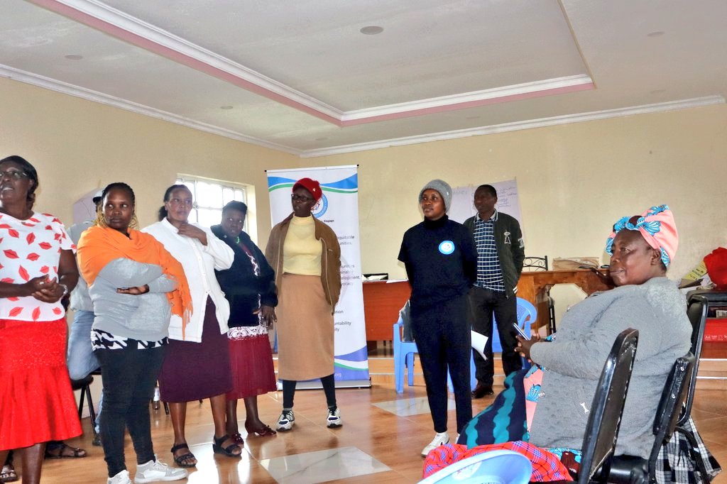 Earlier on in Murungaru, Kinangop, we held a powerful #CommunityDialogue with community leaders on #TripleThreat, #CSE &amp; #GenderRights. Through value clarification &amp; role-play, gatekeepers committed to tackling harmful myths &amp; supporting youth SRHR access. @TICAH  #ACDCInAction
