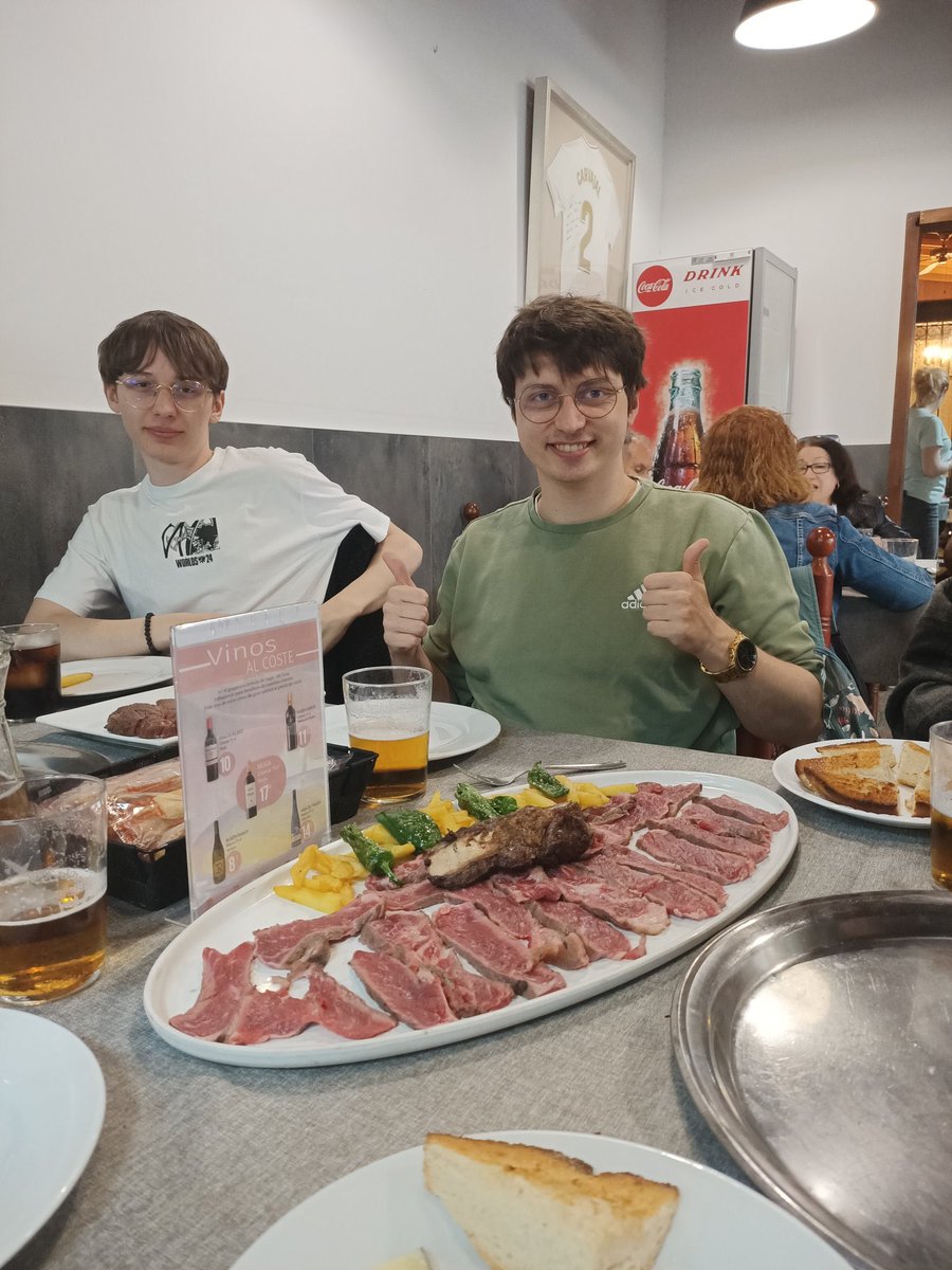 3-0 week into birthday into team dinner
23🥳