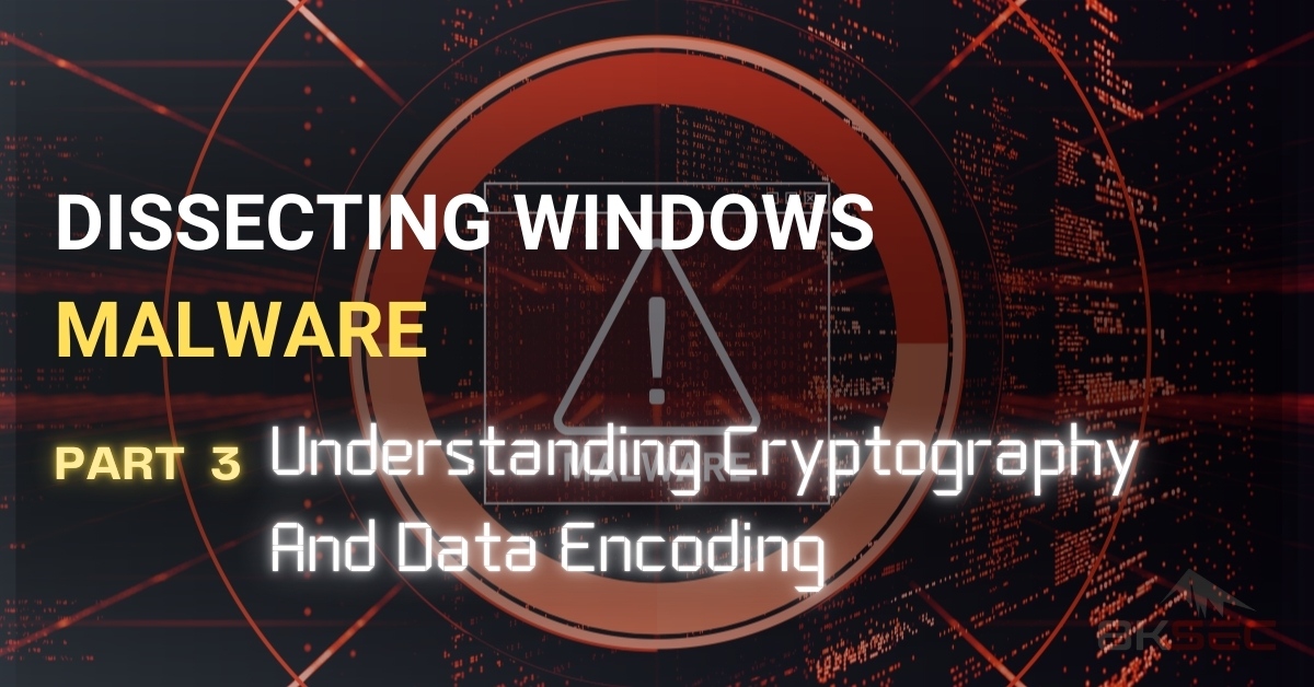 8kSec's tweet image. 🦠💻Discover three key ways malware leverages data encoding to evade detection: 8ksec.io/dissecting-win… 
📈Want to deepen your expertise? Explore our courses here: academy.8ksec.io/course/practic… 
#MalwareAnalysis #Windows #ReverseEngineering