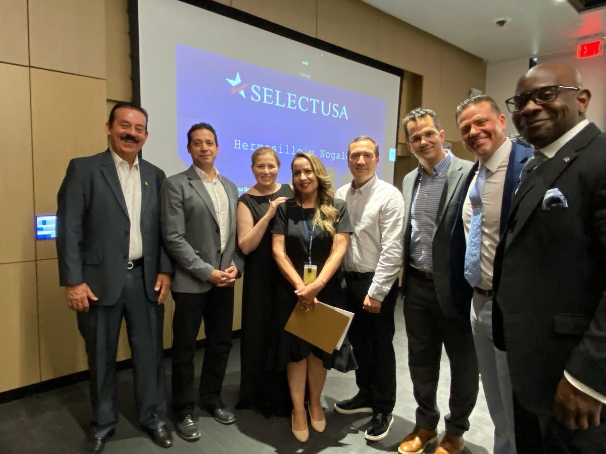 📊Con éxito se llevó a cabo la sesión informativa “#SelectUSA: Expansión Empresarial en EE.UU.”
✅Agradecemos al <a href="/USConsuladoHer/">US ConGen Hermosillo</a> y a nuestros asociados por sumar esfuerzos. Seguimos impulsando #oportunidades reales de #crecimiento internacional para las empresas sonorenses.