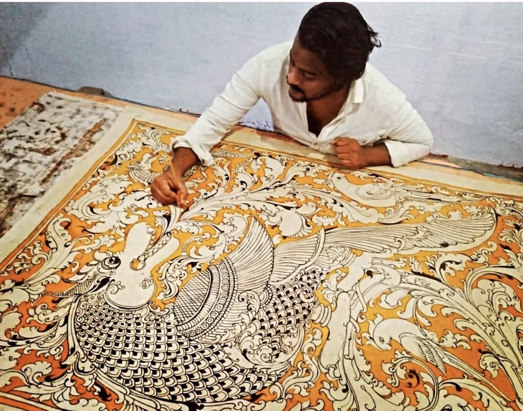 aegan_ekambaram's tweet photo. #ekambaramaegan
#naturalcolour
#costumedesign
#textilestudio
#kalamkari https://t.co/Sl5yRpxECp