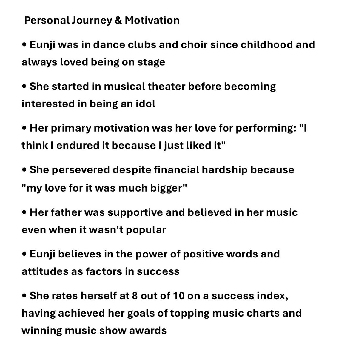 Dodohae14's tweet photo. BBGIRLS Eunji “Cookeys” YT channel interview summary https://t.co/ebIU5Q9aNd