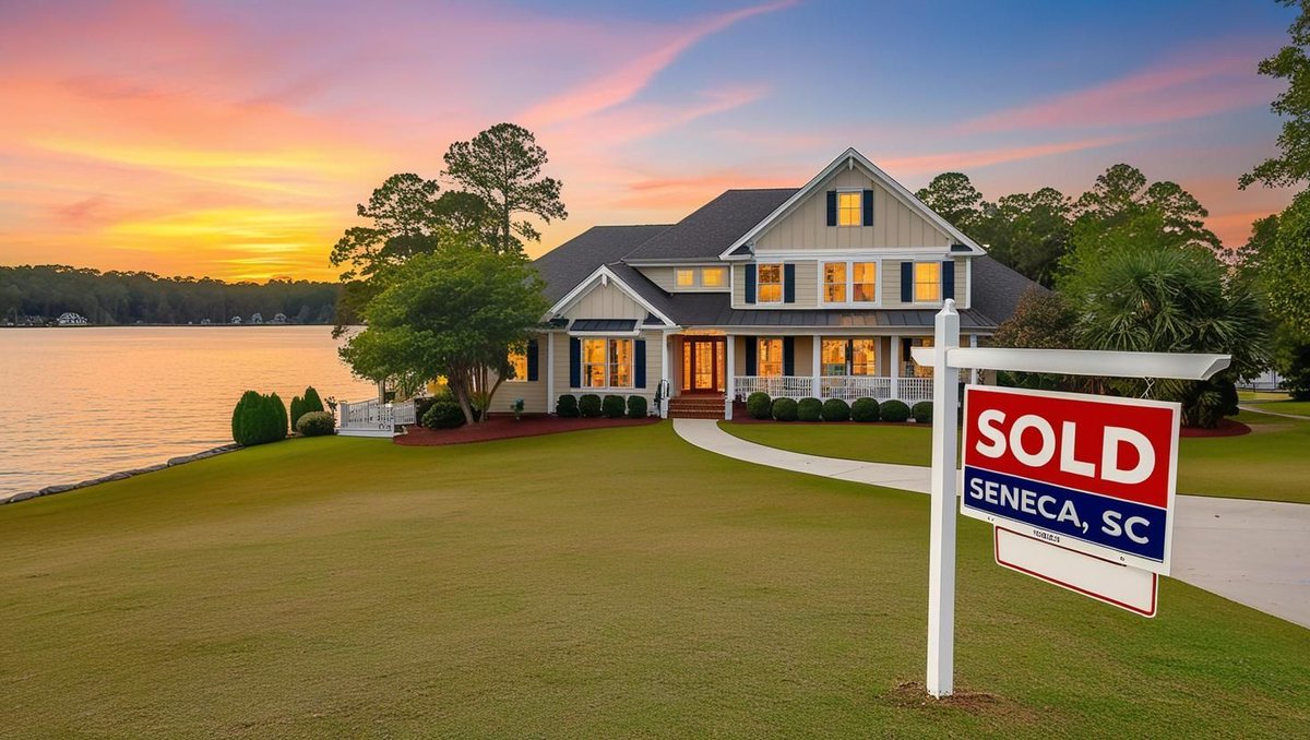 chadbprice's tweet image. Upstate SC’s 2025 star? Seneca. Lakefront custom builds offer unbeatable upside! #SenecaSC #RealEstate2025