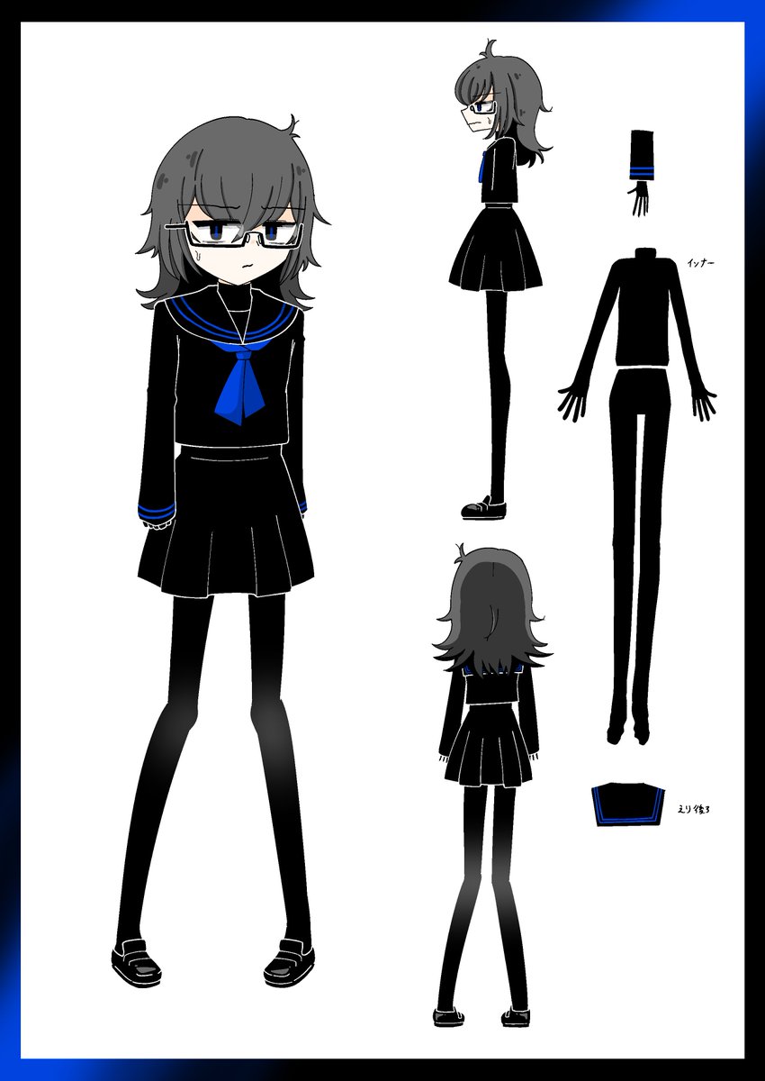 【Skeb】キャラクター制作をさせて頂きました 