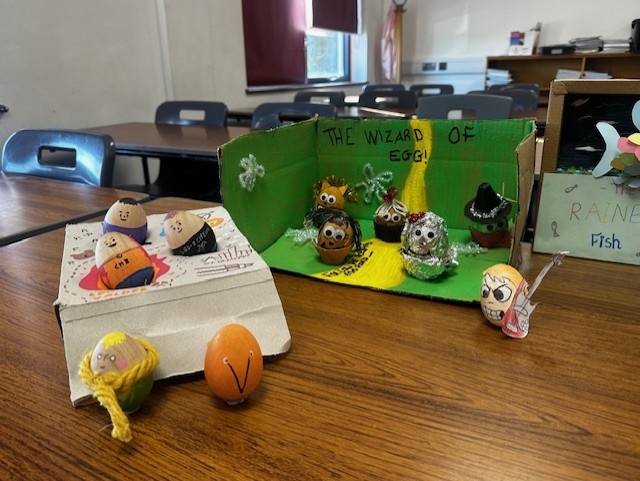 RidgewoodEngli1's tweet photo. 🐣 Our Literary Egg Competition was an eggstraordinary success! 🏆 Congratulations to our cracking winners from Y7, Y8, Y9 &amp; Y10 – your creativity was eggcellent! 📚✨ #EasterFun #LiteraryEggcellence #StudentSuccess https://t.co/uikQmaYUmG