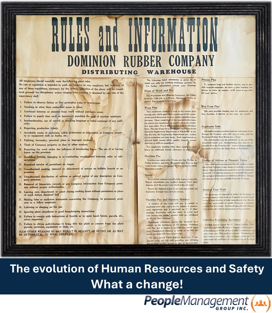 udderlysafe's tweet photo. The Dominion Rubber Company was a factory which began production of rubber footwear in April 1920. 
 
#ontag #farmsafety #farmingsafe #peoplemanagementgroup #FarmFresh #SupportLocal #FarmSafetyEveryday #AgSafeCanada #hrsafety #humanresources #worksafe #worksafety https://t.co/fc7FTOFQ4p