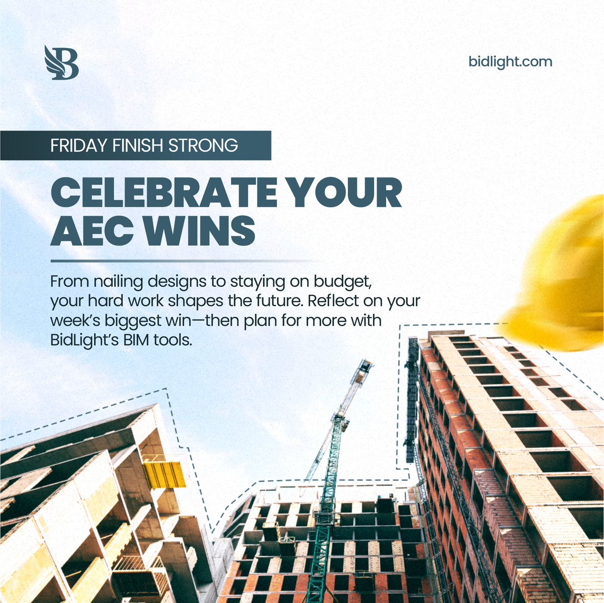 BidlightUSA's tweet image. AEC Industry pros...celebrating wins today?

You should. Your progress shapes the future.

📐 Let Bidlight help you plan the next one.

#FridayWins #BIMtools #AECtech #ConstructionSuccess #Bidlight