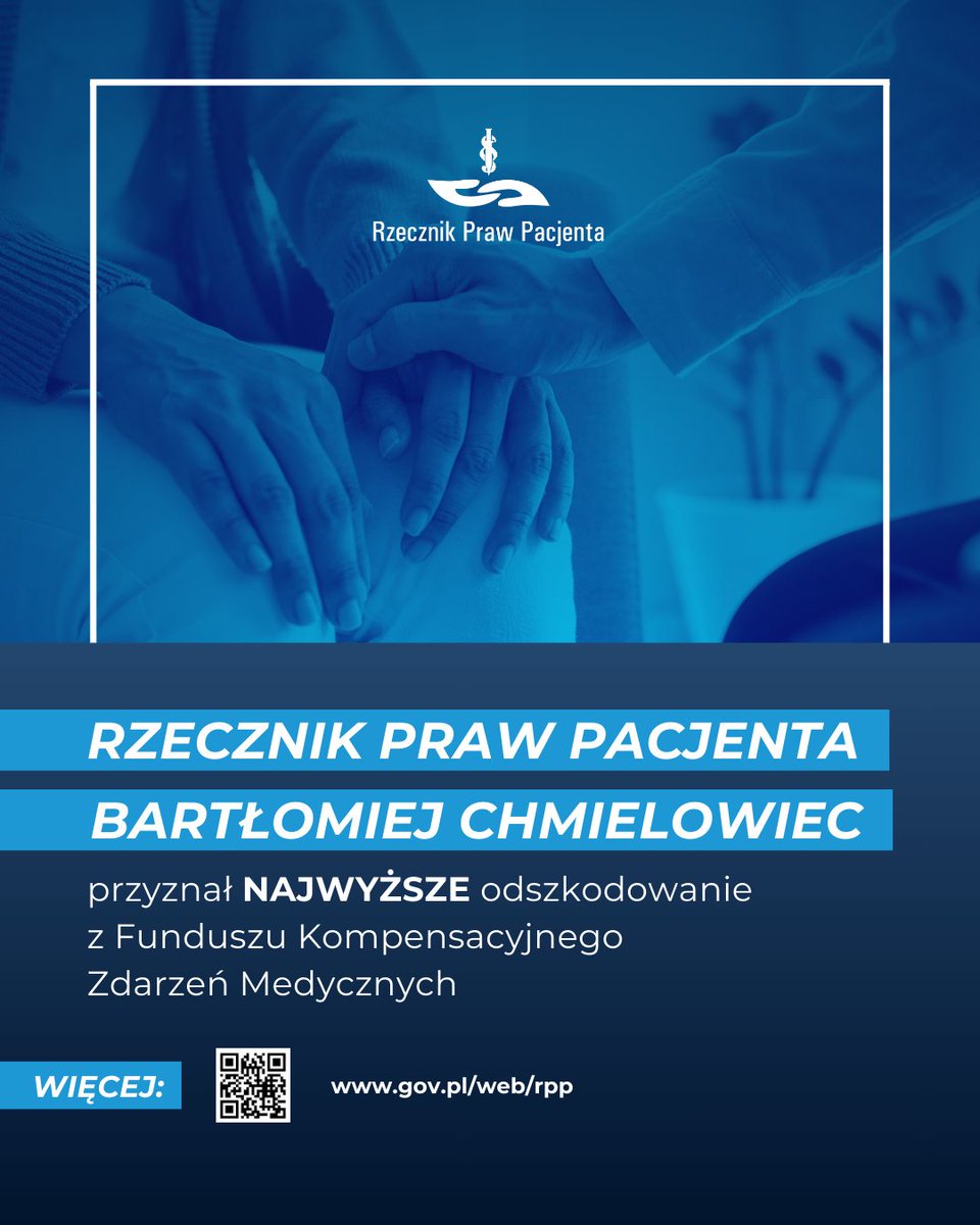 Rzecznik Praw Pacjenta (@rzeczpacjenta) on Twitter photo .<a href="/RzeczPacjenta/">Rzecznik Praw Pacjenta</a> <a href="/BartChmielowiec/">Bartłomiej Chmielowiec</a> przyznał najwyższe w historii Funduszu świadczenie – aż 202 971 zł. Od początku działania Funduszu wsparcie otrzymało już 318 osób, a łączna wypłacona kwota przekroczyła 19 milionów złotych.
Najwięcej spraw dotyczyło pacjentów w wieku 66–75 lat, a .<a href="/RzeczPacjenta/">Rzecznik Praw Pacjenta</a> <a href="/BartChmielowiec/">Bartłomiej Chmielowiec</a> przyznał najwyższe w historii Funduszu świadczenie – aż 202 971 zł. Od początku działania Funduszu wsparcie otrzymało już 318 osób, a łączna wypłacona kwota przekroczyła 19 milionów złotych.
Najwięcej spraw dotyczyło pacjentów w wieku 66–75 lat, a
