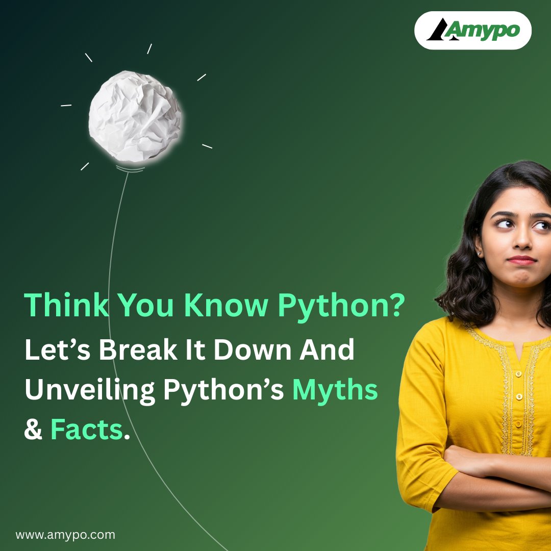 amypoai's tweet image. 💻 𝐌𝐲𝐭𝐡𝐬 𝐯𝐬 𝐅𝐚𝐜𝐭𝐬 𝐢𝐧 𝐏𝐫𝐨𝐠𝐫𝐚𝐦𝐦𝐢𝐧𝐠.
Uncover the truth behind common coding myths and learn what it takes to become a programmer.
#amypotechnologies #codesmart #programmingmyths #programmingfacts #learnprogramming