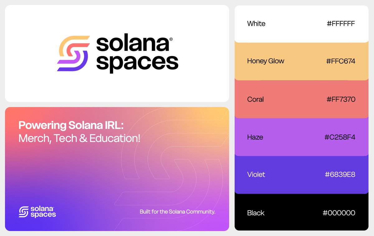 Just dropped: the new <a href="/solanaspaces/">Solana Spaces</a> logo ✨
Crafted by Ooble Studio with ❤️