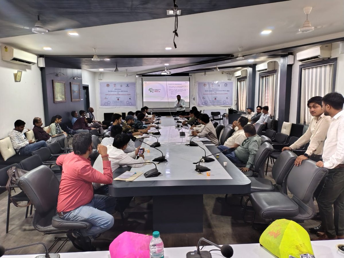 minmpmsme's tweet photo. Strengthening MSMEs in #Vidisha
MPLUN conducted a dynamic workshop in Vidisha under #MoMSME’s #RAMP Scheme, focussing on #ZED, #LEAN & #IPR. The session empowered local entrepreneurs with tools for quality, productivity & long-term growth.
#RAMPMP #GoMP #WorldBank https://t.co/AWaAEAjJYP