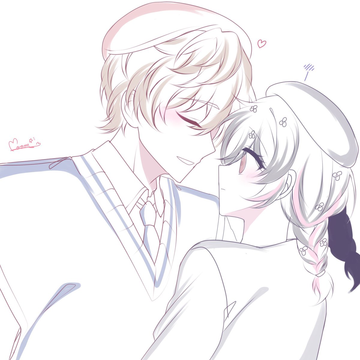 enayeukae's tweet photo. The sleepy and gentle TsuShiki for the soul ~ ! Always napping and happy together 

💤🧸 ♡ https://t.co/tcXBJbldCV