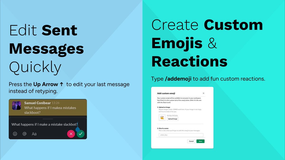 Nimblechapps's tweet image. 🚀 Boost Your Productivity with Slack! 🚀

Slack isn&apos;t just for messaging - it’s a powerhouse for team collaboration!

💡 Small tweaks = Big productivity gains!

What’s your favorite Slack hack?

#SlackTips #ProductivityHacks #TeamCollaboration #SlackShortcuts #Nimblechapps