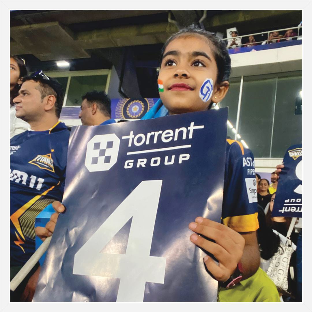 Torrent_Group's tweet photo. Team spirit meets match-day excitement!
Exciting to see Torrent employees enjoying a thrilling match at the world’s largest stadium #NarendraModiStadium.
At Torrent, it's all about taking care of our team, both at work and on ground!
#TorrentGroup #IPL2025 #GTvsRR #GujaratTitans https://t.co/fdLoMmO2Kl