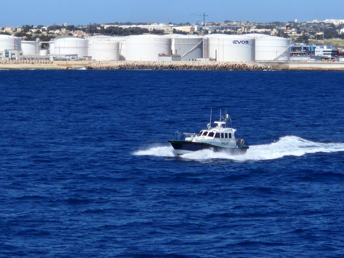 Our own <a href="/SafehavenMarine/">Safehaven Marine</a> Interceptor #juliet1 at work in Marsaxlokk Malta.