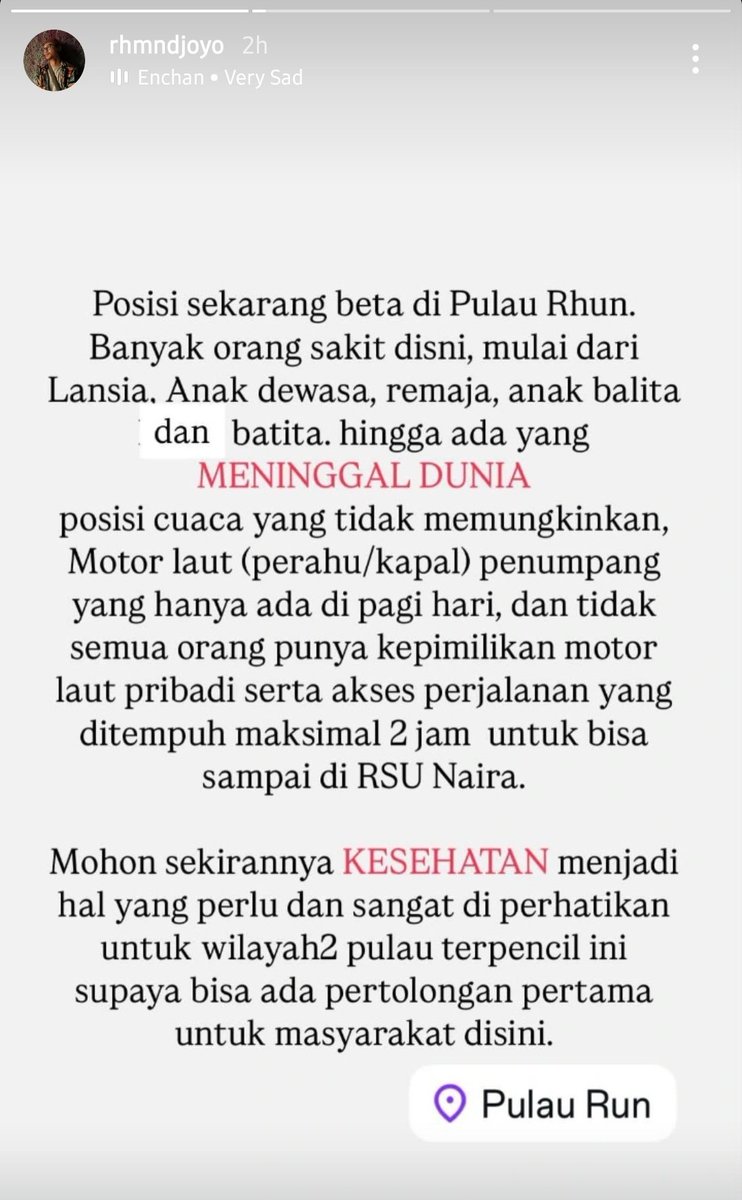 SeputarTetangga's tweet photo. Kabar dari Pulau Rhun
Pulau kecil, pulau terpencil https://t.co/Hm5Gjtdi9m
