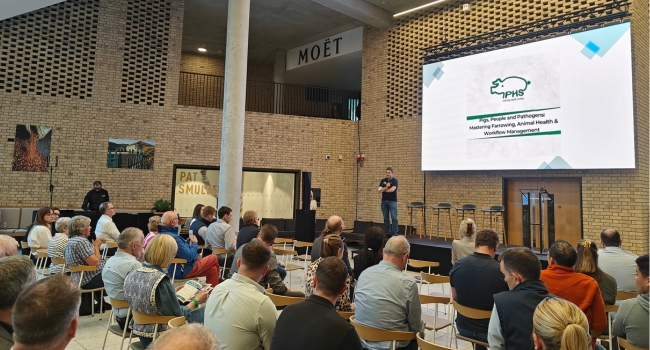 📍 On Tuesday, April 8th, the WelFarmers project was represented by Teagasc at the Irish Pig Health Society Symposium, held at The Curragh Racecourse, Ireland.