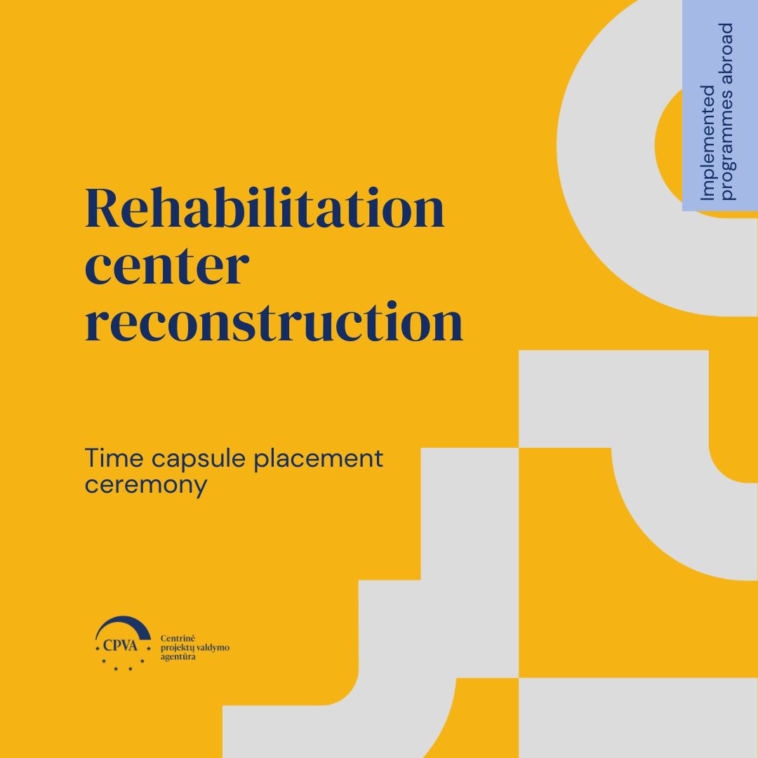 CPMALithuania's tweet photo. Key stage in the reconstruction of the UNBROKEN rehabilitation center in Brukhovychi. 🇺🇦 Today was placed a symbolic time capsule. 
 #CPVA #LTAid #StandWithUkraine #Unbroken https://t.co/L9Mr5ugkfI