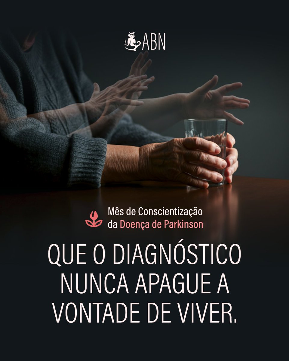 abneuro_'s tweet image. O diagnóstico pode mudar a rotina, mas jamais deve limitar os sonhos. Com informação, acolhimento e cuidado, é possível viver com mais autonomia e dignidade.
Dia 11 de abril, Dia Mundial de Conscientização da Doença de Parkinson 🌷💙
#Parkinson #ABN #Neurologia
