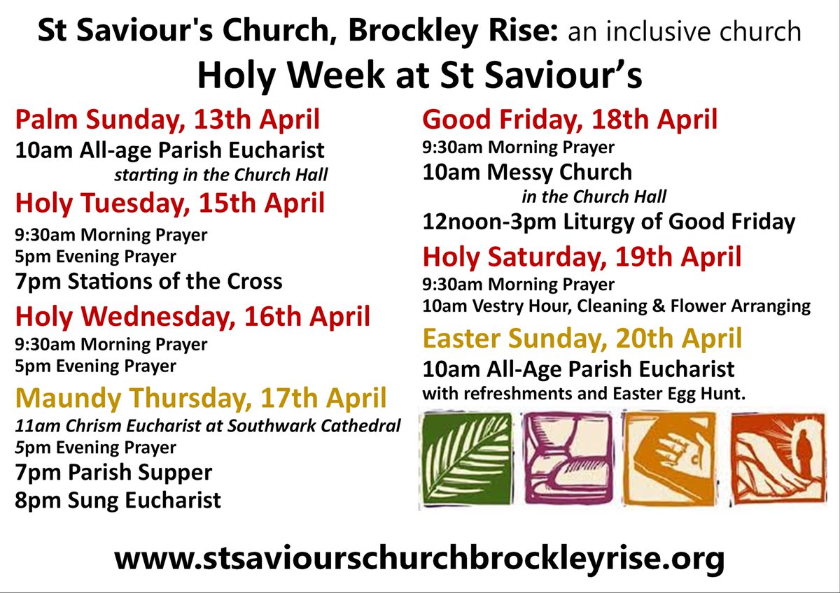 Alongside Christmas, Holy Week and Easter are the most important occasions in the Church's Year. Join us in church. All are welcome, whether you go to church regularly, have never been or haven't been for a long time. #HolyWeek  #Easter #Church