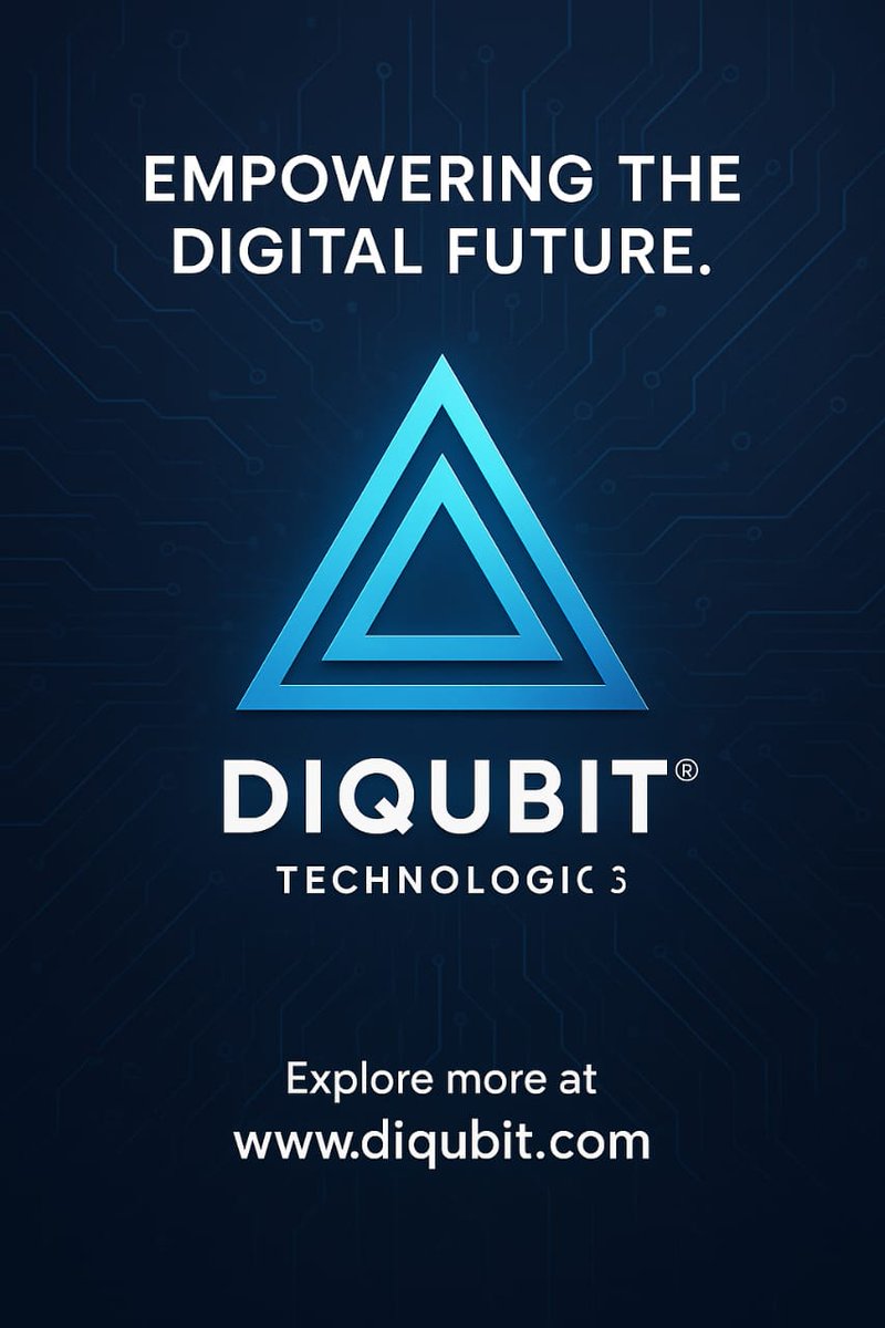 diqubit's tweet photo. DiQubit Technologies
Accelerating Digital Transformation with Quantum AI. https://t.co/iah5P2oh2w