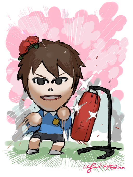 絵に描いたようなシュール 