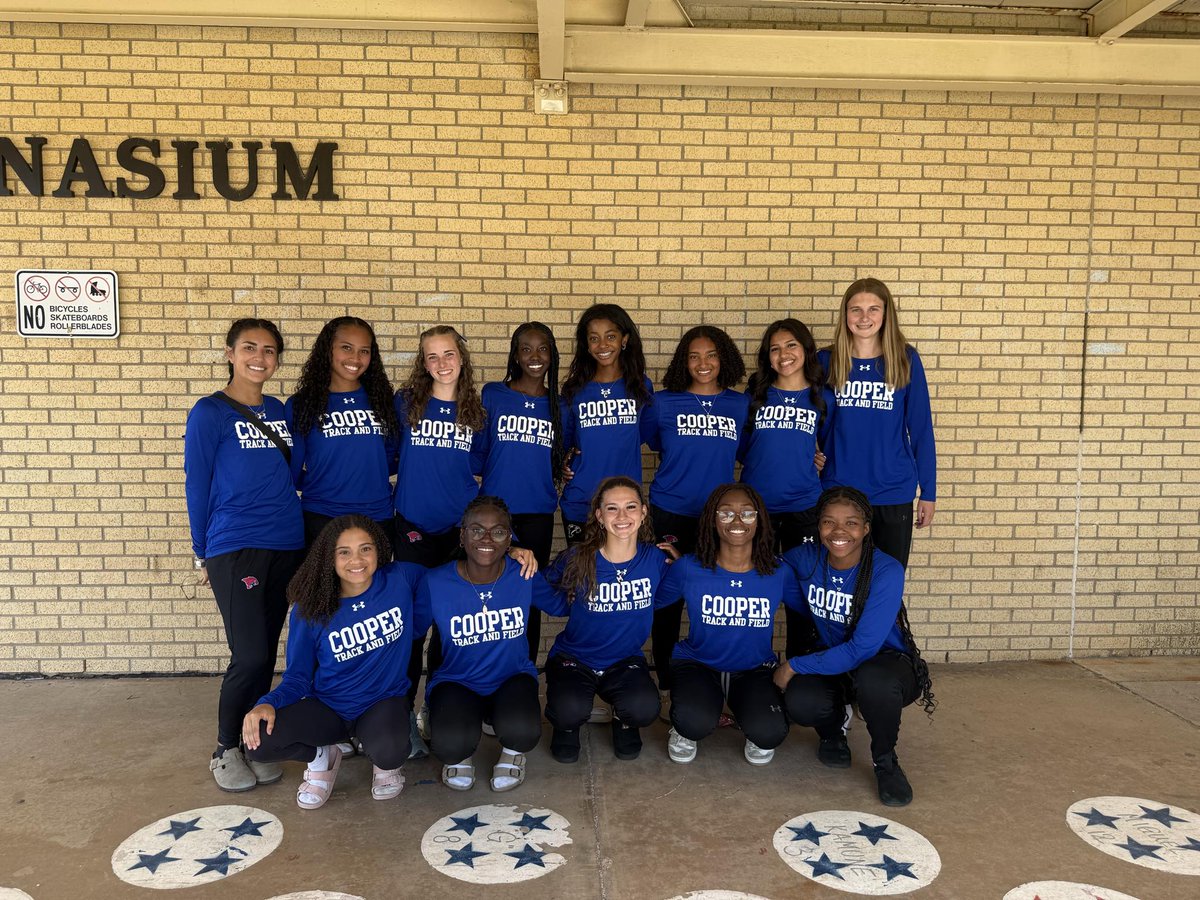 coogsxctf's tweet photo. Good luck to these amazing girls. Cooper Girls' Track and Field compete in the Area Meet today in Lubbock. #MPFAW #Resilient https://t.co/xZUPMplLVT