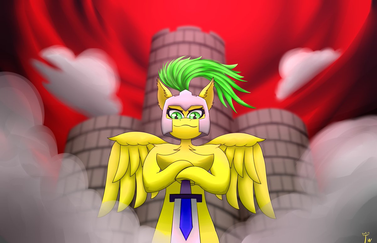maxich201's tweet photo. ⚔️👀 

#mlp #art #oc #RogueLegacy #pony #pegasus https://t.co/2N8fJJf6uT