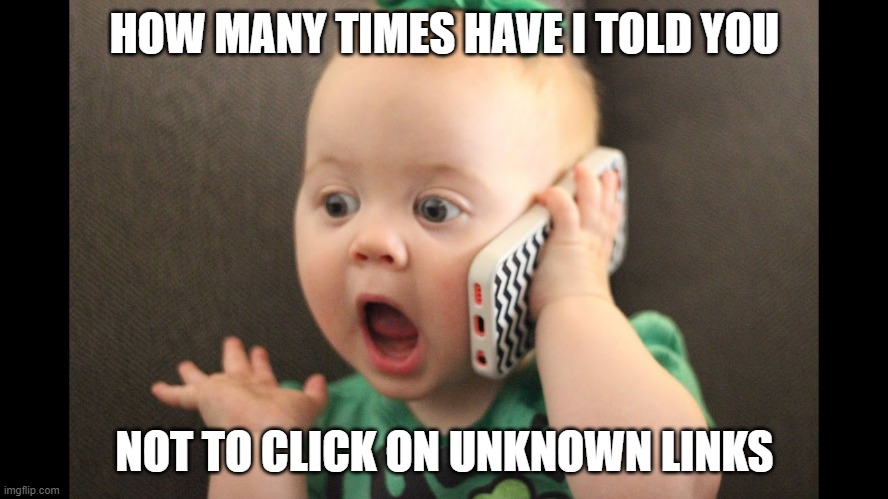 Reminder for DPOs: Unknown message? Don't click, don't click, don't reply, don't trust.  Always verify the source.