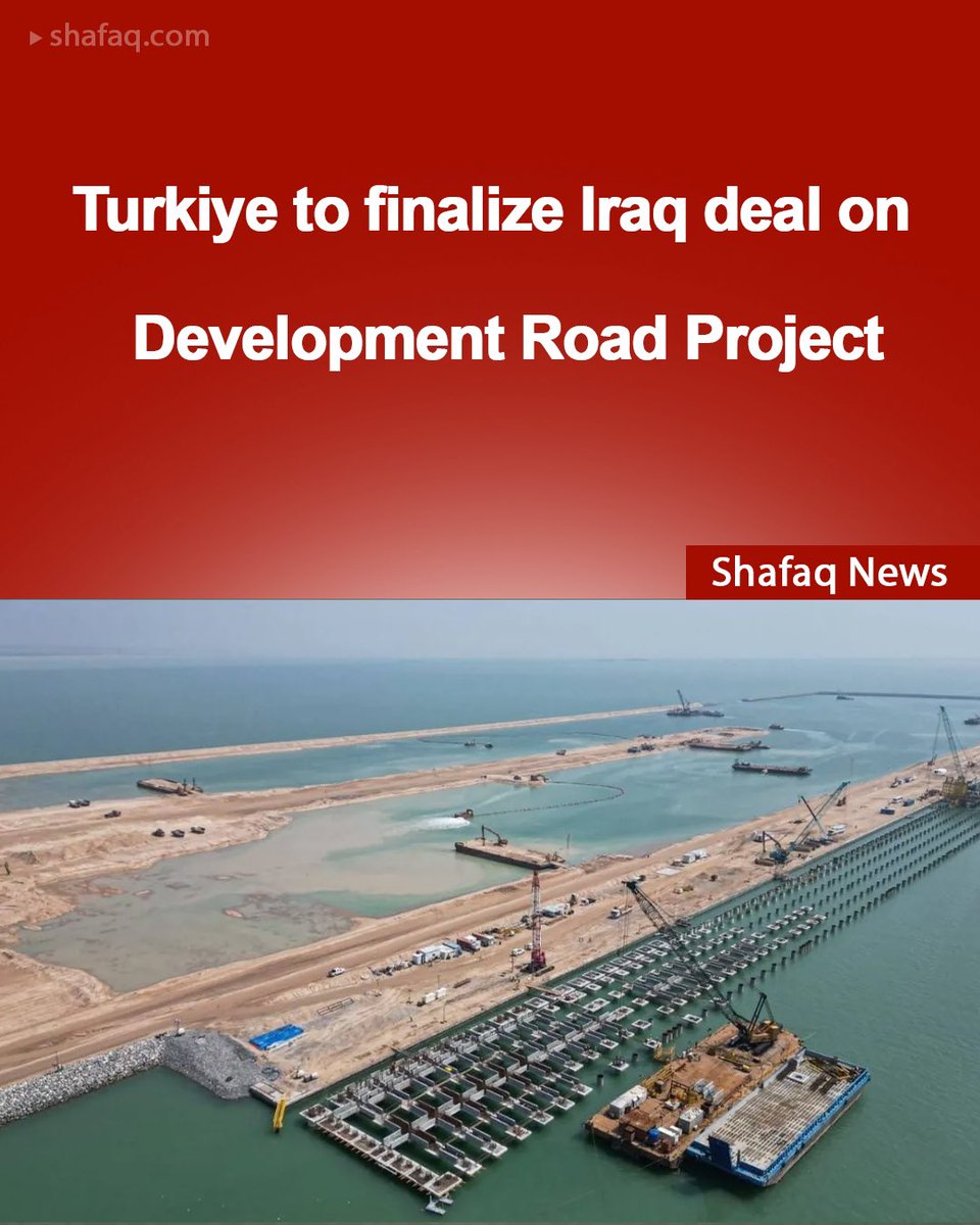 SHAFAQNEWSENG's tweet photo. #Turkiye to finalize #Iraq deal on #Development_Road_Project
Read more: https://t.co/JNENgDgect https://t.co/yLnVI7Axg0