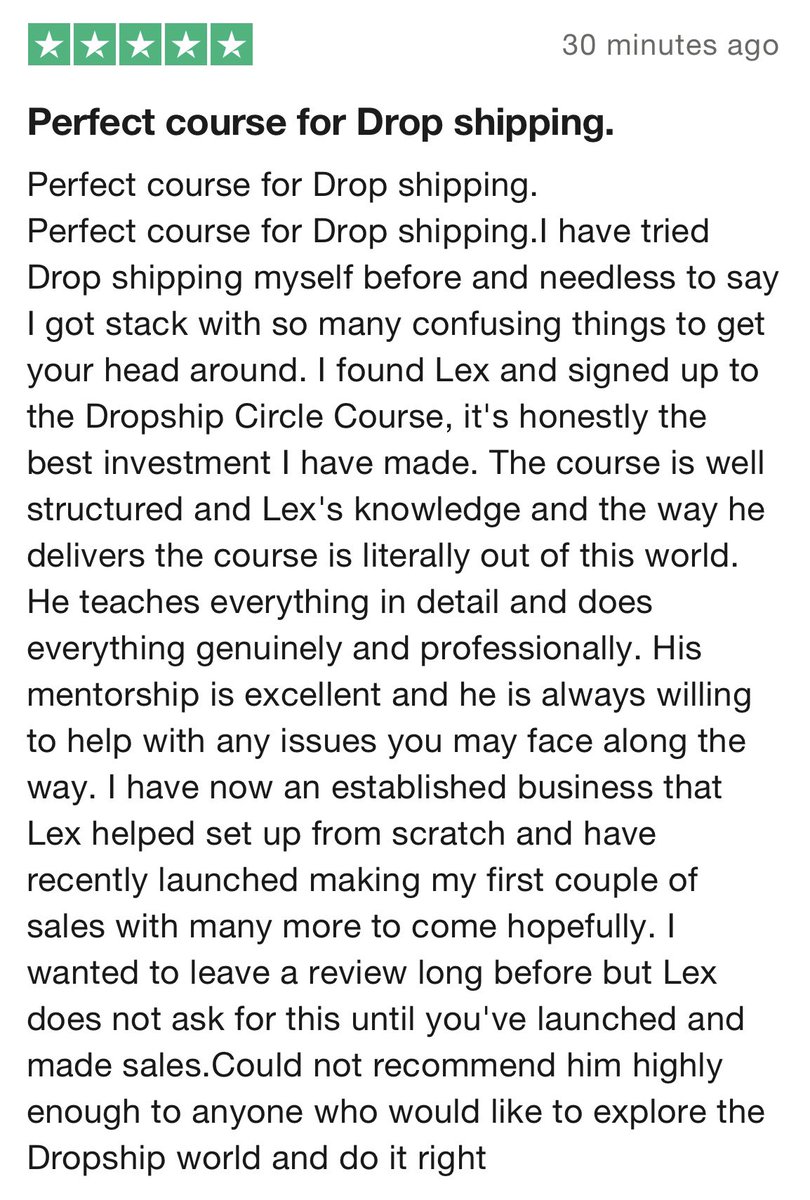 My students WIN.

High ticket dropshipping with a system to follow becomes simple.

Join, take action and build a new income stream 🚀