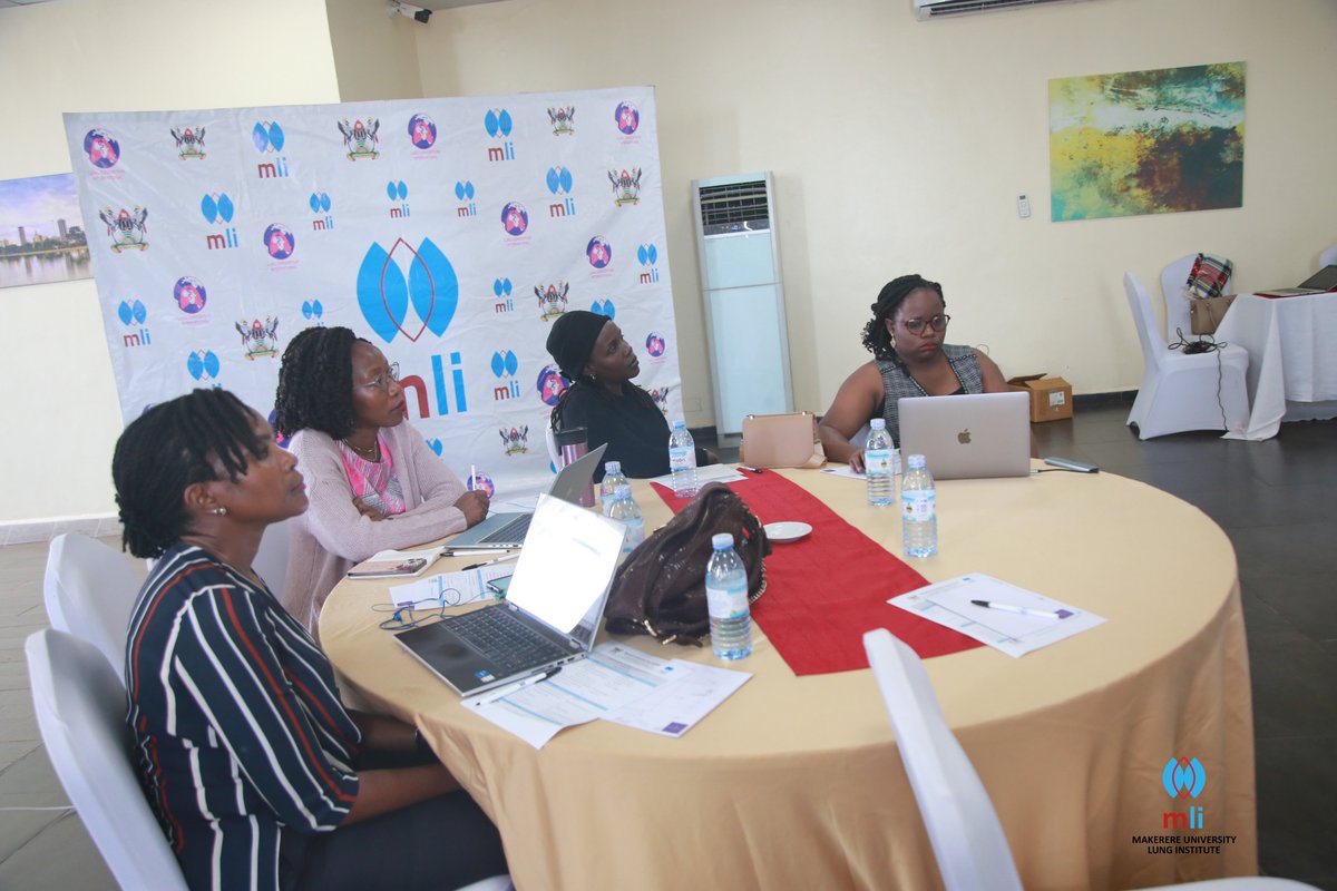 Lung_Institute's tweet photo. Happening Now: Weโre hosting the #ALRITE stakeholdersโ meeting. ALRITE is a clinical decision support app to help health workers diagnose & manage acute lower respiratory illnesses in children with the Pilot rolling out in 2 health facilities in Jinja. @rnantanda #MLIat10 https://t.co/dSWtElgyNh