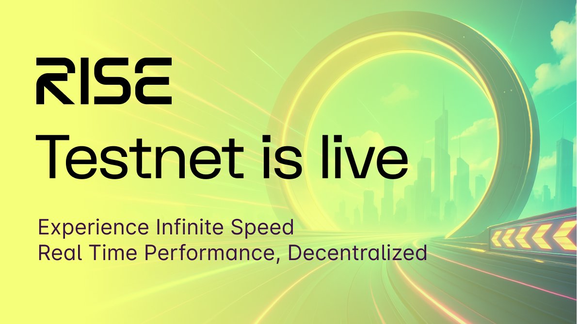 CryptoAltruista's tweet photo. 🚀 RISE Testnet od @risechain 🚀
Doświadcz INFINITE SPEED – najszybszego blockchaina zabezpieczonego przez Ethereum 🔒⚡
🔥 10 ms opóźnienia + wysoka decentralizacja = nowa era Layer 2
📌 W październiku projekt zebrał 3,2 mln USD między innymi  od @VitalikButerin
📊 Obecnie:
• do 50 000 TPS i 2 Gigagas/s
• cel: 100k TPS i 10 GG/s
🔧 Technologia Shreds dzieli bloki co 1 ms, zapewniając płynność i skalowalność

❗️W październiku mieliśmy okazję zdobyć NFT w ramach questu na @Galxe, które dawało rolę "INITIATE" - wczesnego użytkownika na Discordzie. NFT zostały wydane na ETH Mainnet.

✅ Tokeny testnetowe (Faucet):
 🔗https://t.co/dbdFrXpFio
• Wybierz 7 tokenów
• Kliknij "Request"

✅ Wejdź na Portal:
 🔗https://t.co/sdrIRQyswN
• Dodaj sieć
• Podaj adres portfela
• Wybierz tokeny
• Kliknij "DRIP"
🔍 Kliknij "Explore Apps" i testuj dApps:
🔹 Gaspump – SWAP / Add Liquidity
🔹 B3x – Faucet / Long / Short
🔹 Inarifi – Supply / Borrow / Repay / Withdraw
🔹 Clober – SWAP
🔹 Nfts2me – Tworzenie NFT

❗️Testnet dopiero co wystartował, dlatego obecnie występują problemy z faucetem – warto próbować ponownie później.
📖 Więcej info:
🔗 Testnet: https://t.co/GOVKkSVTRR
🔗 Shreds: https://t.co/P9mXAvmKfW