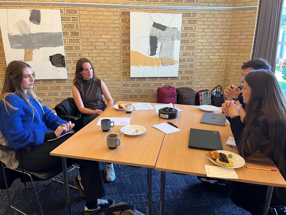 naddenmark's tweet image. The NAD PhD fellows had their second retreat of the year April 10-11,  featuring a clinical session w/patients living with neurodegenerative diseases, an interdisciplinary networking event at @aalborg_uni and walks in Rebild Bakker 🌄