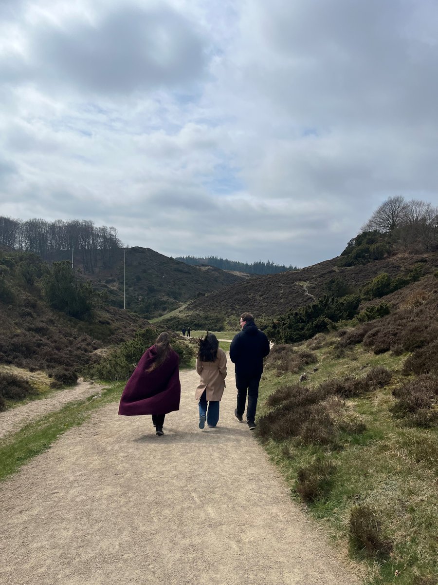 naddenmark's tweet image. The NAD PhD fellows had their second retreat of the year April 10-11,  featuring a clinical session w/patients living with neurodegenerative diseases, an interdisciplinary networking event at @aalborg_uni and walks in Rebild Bakker 🌄
