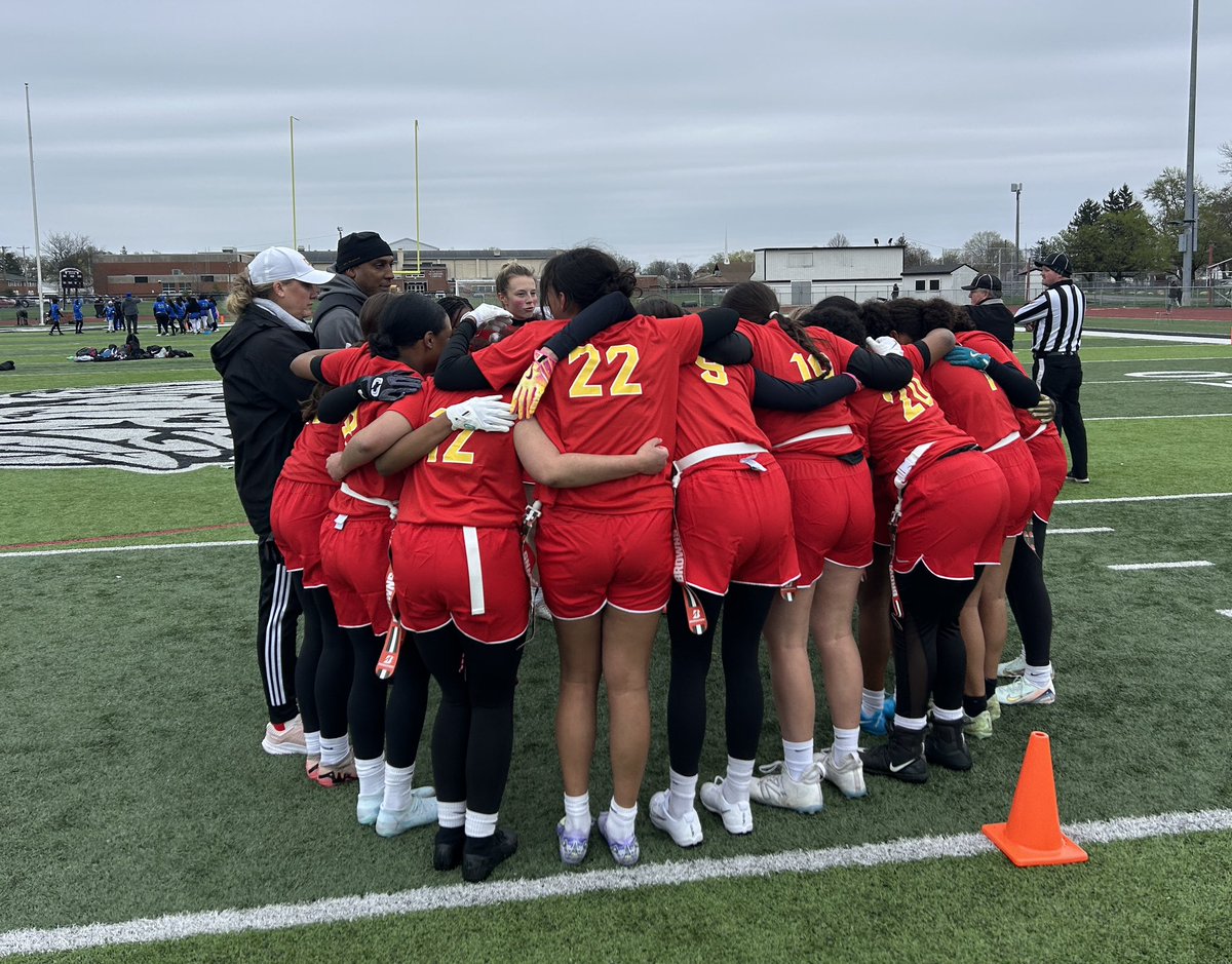 This past Sunday was the historic opening of flag football for girls in Central Ohio. Central Buckeye League members CSG and Whitehall are competing in the spring campaign.

The two teams are back at it again this Sunday. The Unicorns and the Rams face off at 3:40 PM.