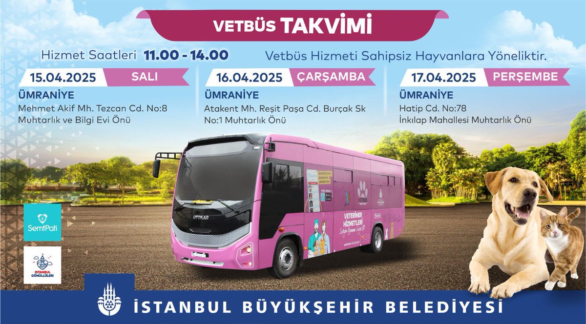 İBB Veteriner tweet media