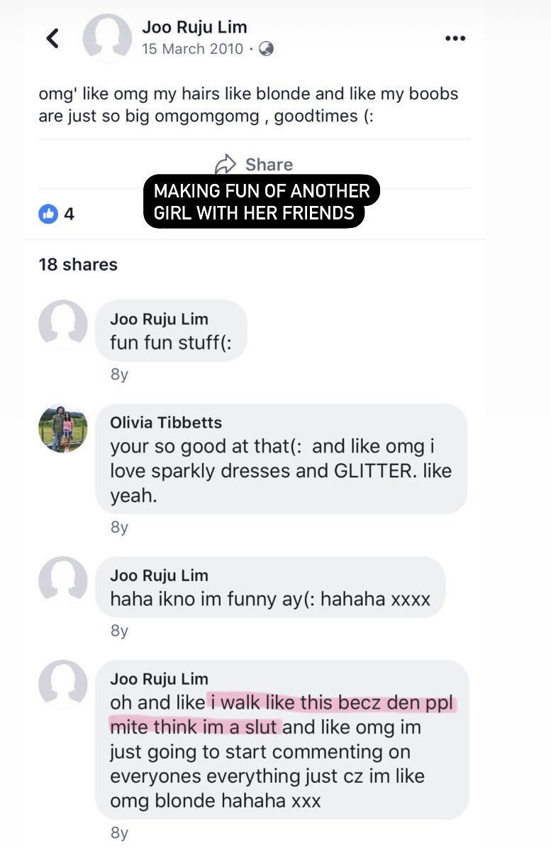 gojothegoaatt's tweet photo. She loved slūtshæming a certain girl just for being blonde and men liked her, her and her white mean friends https://t.co/mC8ZwZmsFf