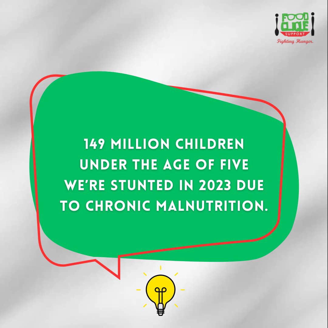 foodclique's tweet photo. Did You Know?
In 2023, 149 million children under five were stunted due to chronic malnutrition. That’s 149 million futures at risk — all because of hunger.
#DidYouKnow #FightHunger #EndChildMalnutrition #FoodCliqueSupport #SDG2 #NoToHunger #HopeThroughNutrition https://t.co/OGrlRatB3U