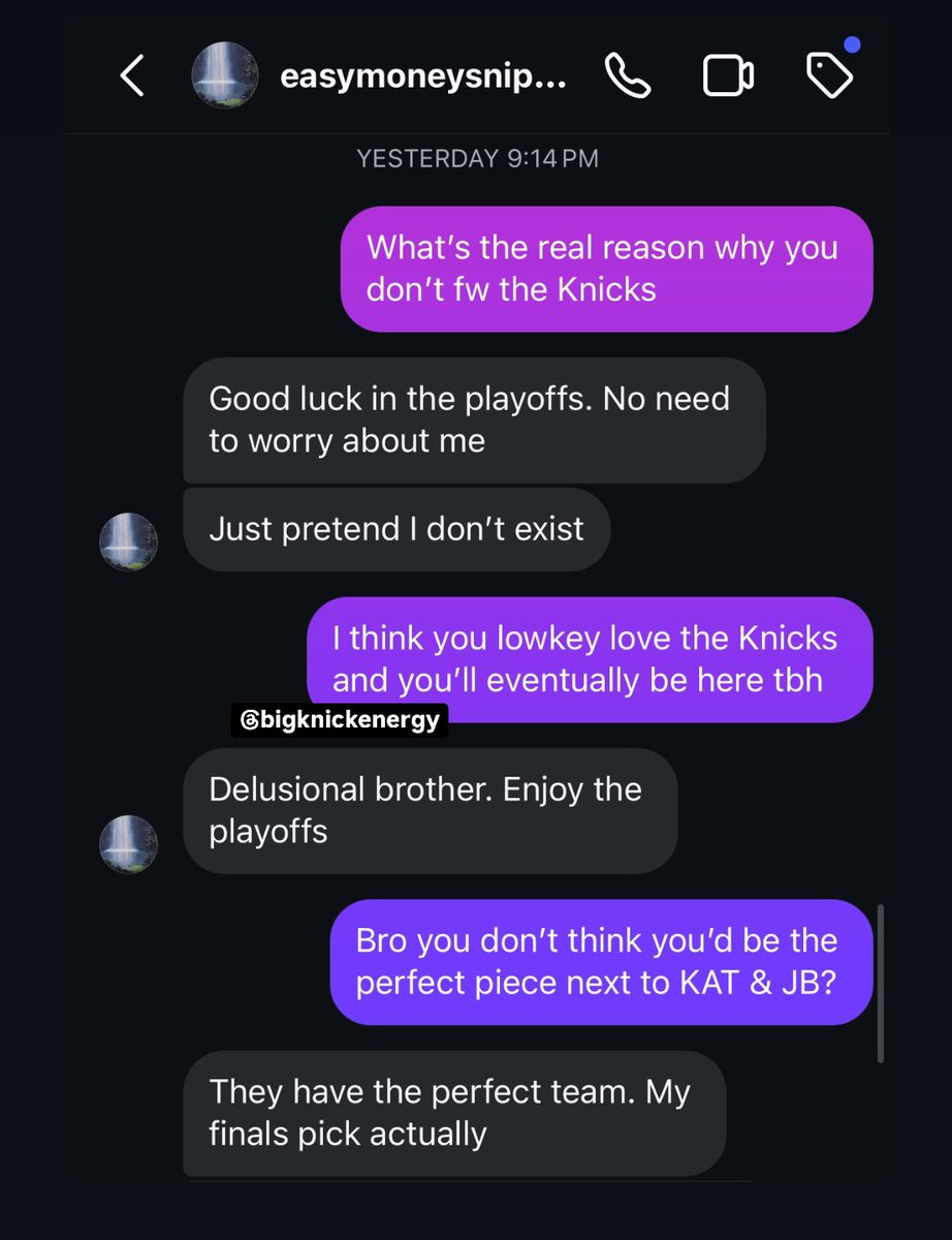 Big Knick Energy tweet media