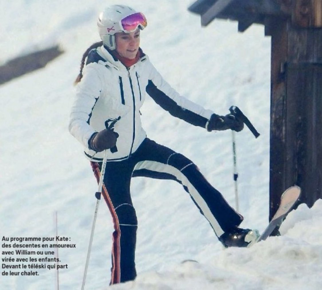If she’s well enough to ski then she’s well enough to be a full time royal!

<a href="/richardaeden/">Richard Eden</a> <a href="/RoyalReporter/">Richard Palmer</a> <a href="/RoyaNikkhah/">Roya Nikkhah</a> <a href="/CamillaTominey/">Camilla Tominey</a> <a href="/angelalevin1/">Angela Levin</a> <a href="/chrisshipitv/">Chris Ship</a> <a href="/rjmyers/">Russell Myers</a> <a href="/CameronDLWalker/">Cameron Walker</a> <a href="/RE_DailyMail/">Rebecca English</a> <a href="/RoyalDickie/">Dickie Arbiter LVO 🇬🇧</a> <a href="/angelalevin1/">Angela Levin</a> <a href="/RoyalFamily/">The Royal Family</a> <a href="/KensingtonRoyal/">The Prince and Princess of Wales</a> 

Stop gaslighting!