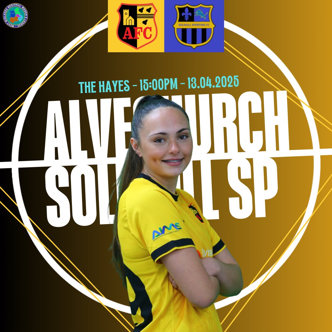 AlvechurchWomen's tweet photo. Our final challenge of the 2024/2025 season sees us step out onto 🏡 turf for the last time to take on Solihull Sporting in a crunch showdown encounter! ⚔️

Join us there and show your support! 🤝

#AWFC | #ALVSOL https://t.co/lh9ndAq3pj