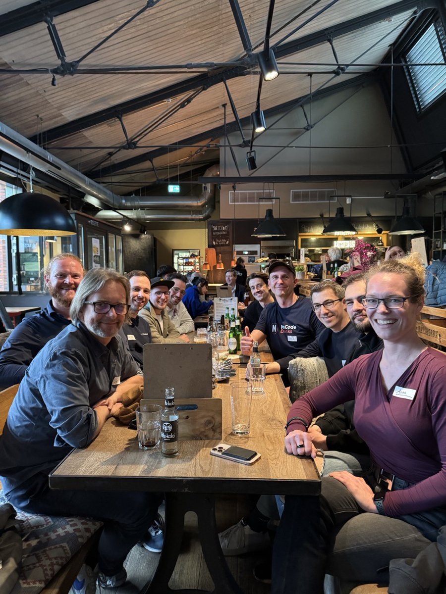 Pierre Ntiruhungwa (@pierresn) on Twitter photo Great vibes for the very first <a href="/nocodedrinks/">NoCode Drinks</a> Hamburg this week 🍻 🇩🇪 😁
Well done <a href="/BerndScheibe/">Bernd Scheibe</a> & <a href="/AlexSprogis/">Alex Sprogis 👨🏻💻</a> for hosting 👏🏾 Great vibes for the very first <a href="/nocodedrinks/">NoCode Drinks</a> Hamburg this week 🍻 🇩🇪 😁
Well done <a href="/BerndScheibe/">Bernd Scheibe</a> & <a href="/AlexSprogis/">Alex Sprogis 👨🏻💻</a> for hosting 👏🏾