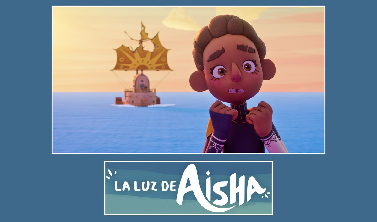 ¡Animación española de estreno!

LA LUZ DE AISHA es una lúcida coproducción con muchas aventuras que contó con apoyo #MEDIA 🇪🇺 de desarrollo de contenido para su creación.

En las voces <a href="/MichelleJWeb/">Michelle Jenner</a>, <a href="/nerearoficial/">Nerea</a> o Jordi Sánchez. 

Estrena <a href="/filmax/">Filmax</a>.
#LaLuzDeAisha #EstrenosMEDIA