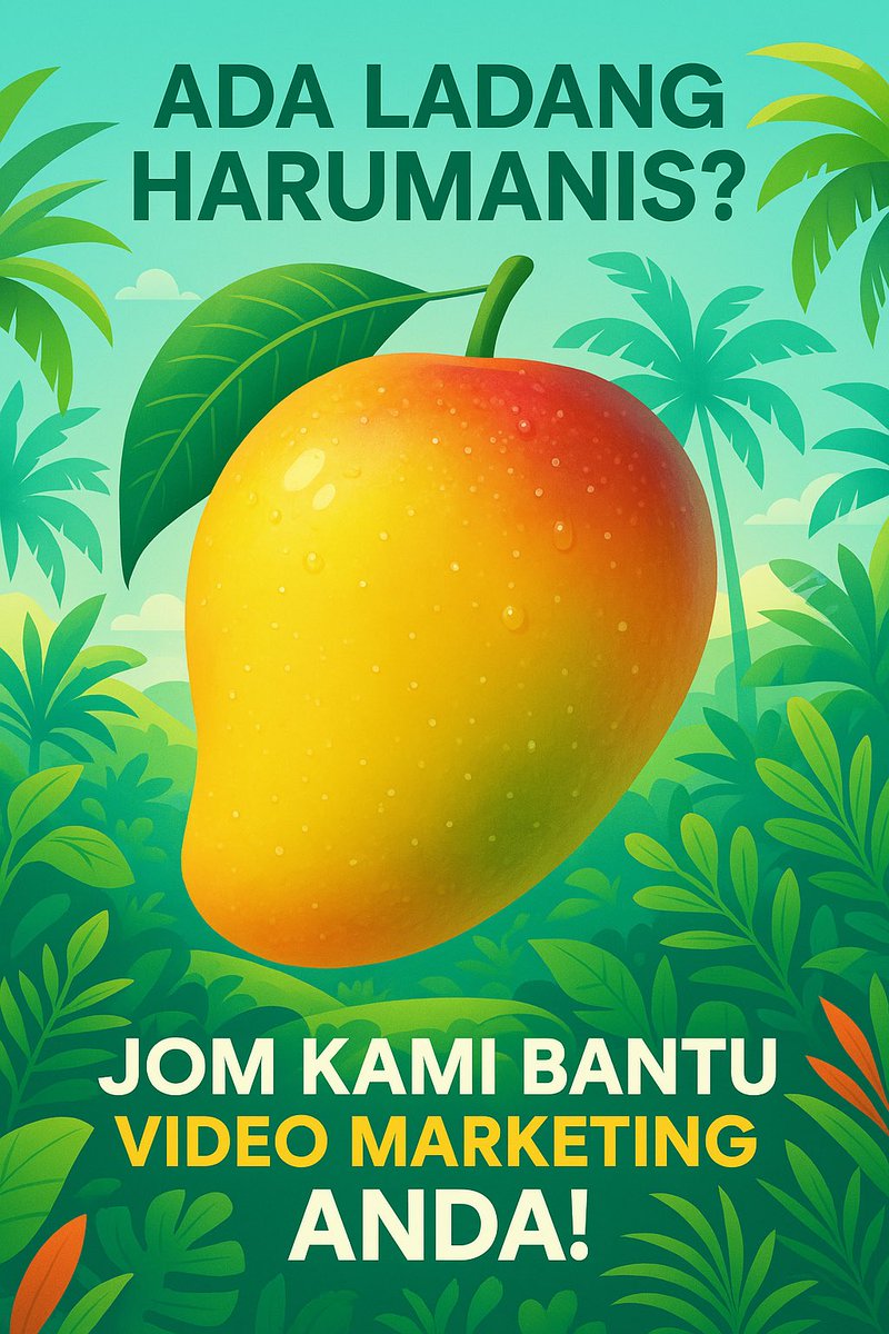 ustazkoya's tweet photo. Kepada pengusaha ladang Harumanis!

Saya dan team MYKOYA , kami sedang mencari anda yang mempunyai ladang berhektar-hektar tapi mempunyai masalah untuk market kan produk harumanis dalam pasaran. 

Kami akan bantu pengusaha ladang harumanis untuk naikan marketing jualan! https://t.co/zv8o2J9U2r