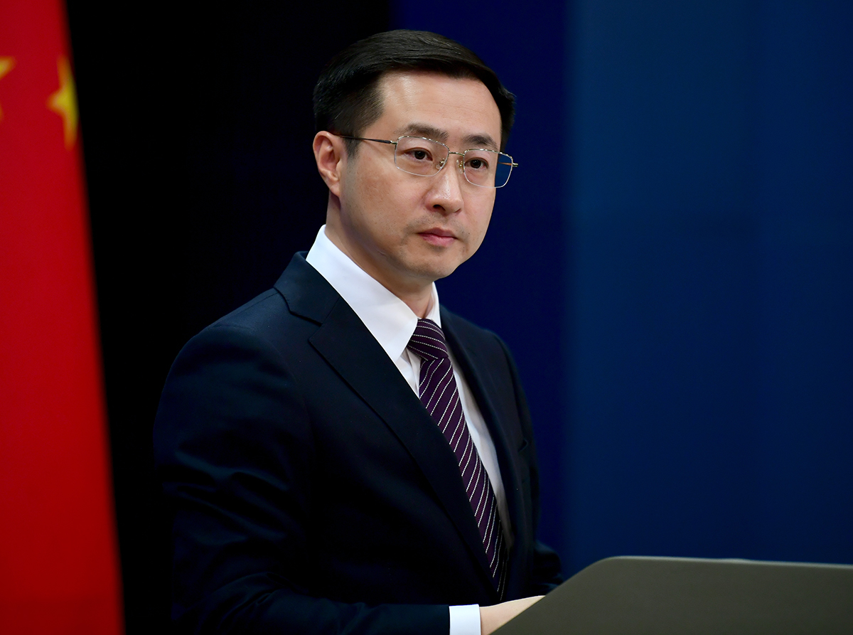 MFA_China's tweet photo. Any dialogue must be based on equality, respect and mutual benefit.

If the U.S. truly wants to have talks, it should stop its capricious and destructive behavior.

For the welfare of the Chinese and the people of the world, for the fairness and justice of the global order, China will never bow to maximum pressure of the United States.

Give the bully an inch, he will take a mile.